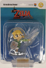 A Link from Legend of Zelda packaged action figure